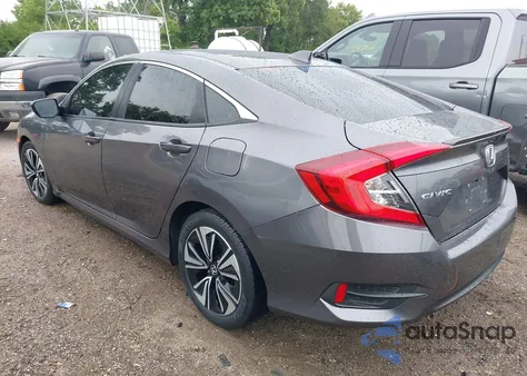 2018 Honda Civic Ex-T from USA, damaged, VIN JHMFC1F37JX035196